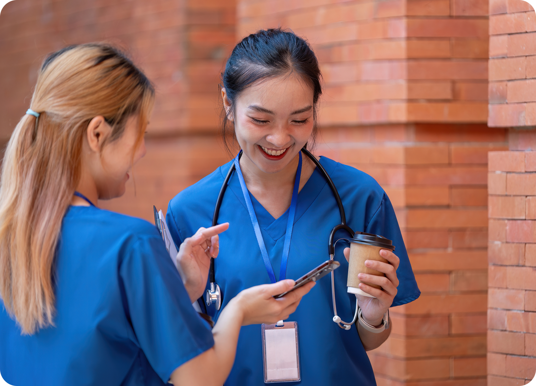 Healthcare team using a shared care platform